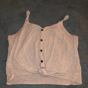 Basic Knit Crop Top